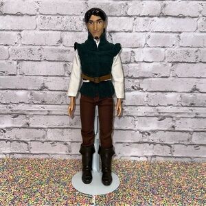 Disney Store Tangled FLYNN RYDER 12" Classic Doll Prince Rapunzel Boy Doll